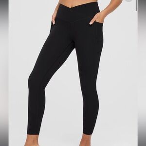 OFFLINE By Aerie Real Me XTRA Crossover High Waisted Pocket Legging
 Short